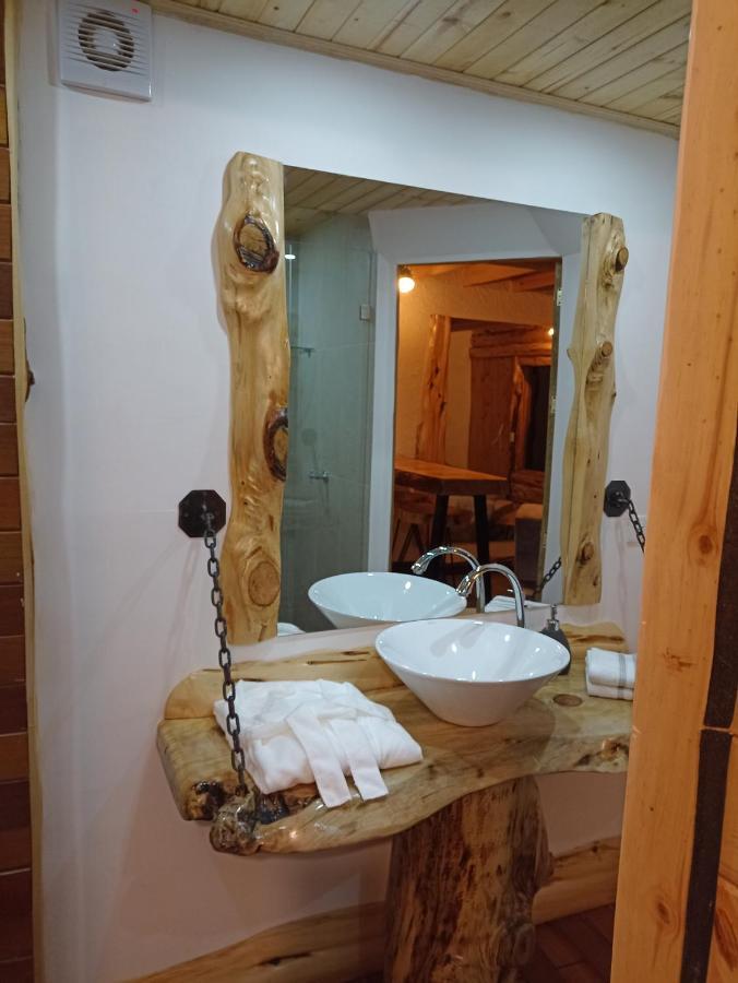 Cabaña en la calera el Pinar Exterior foto
