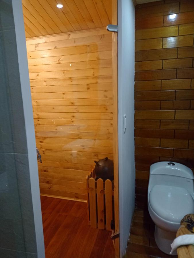 Cabaña en la calera el Pinar Exterior foto