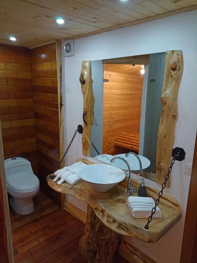 Cabaña en la calera el Pinar Exterior foto